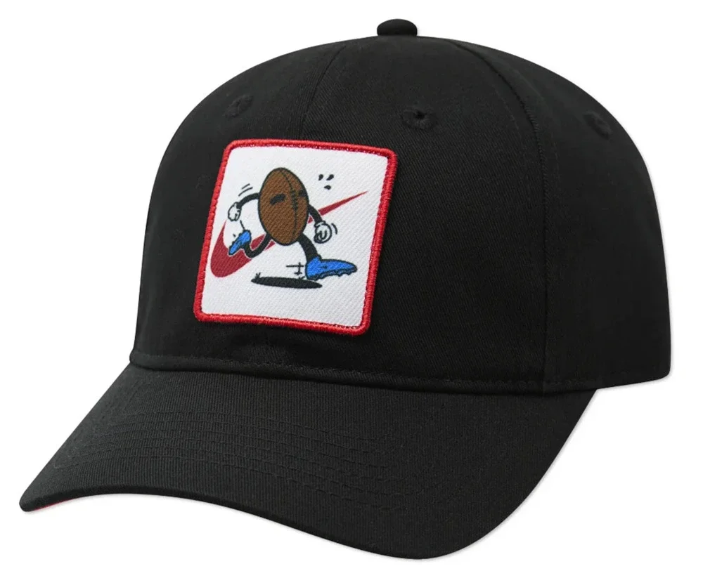 Nike Kids Club Cap Logo Patch Baseball Hat (4-7) Adjustable Strap Black New